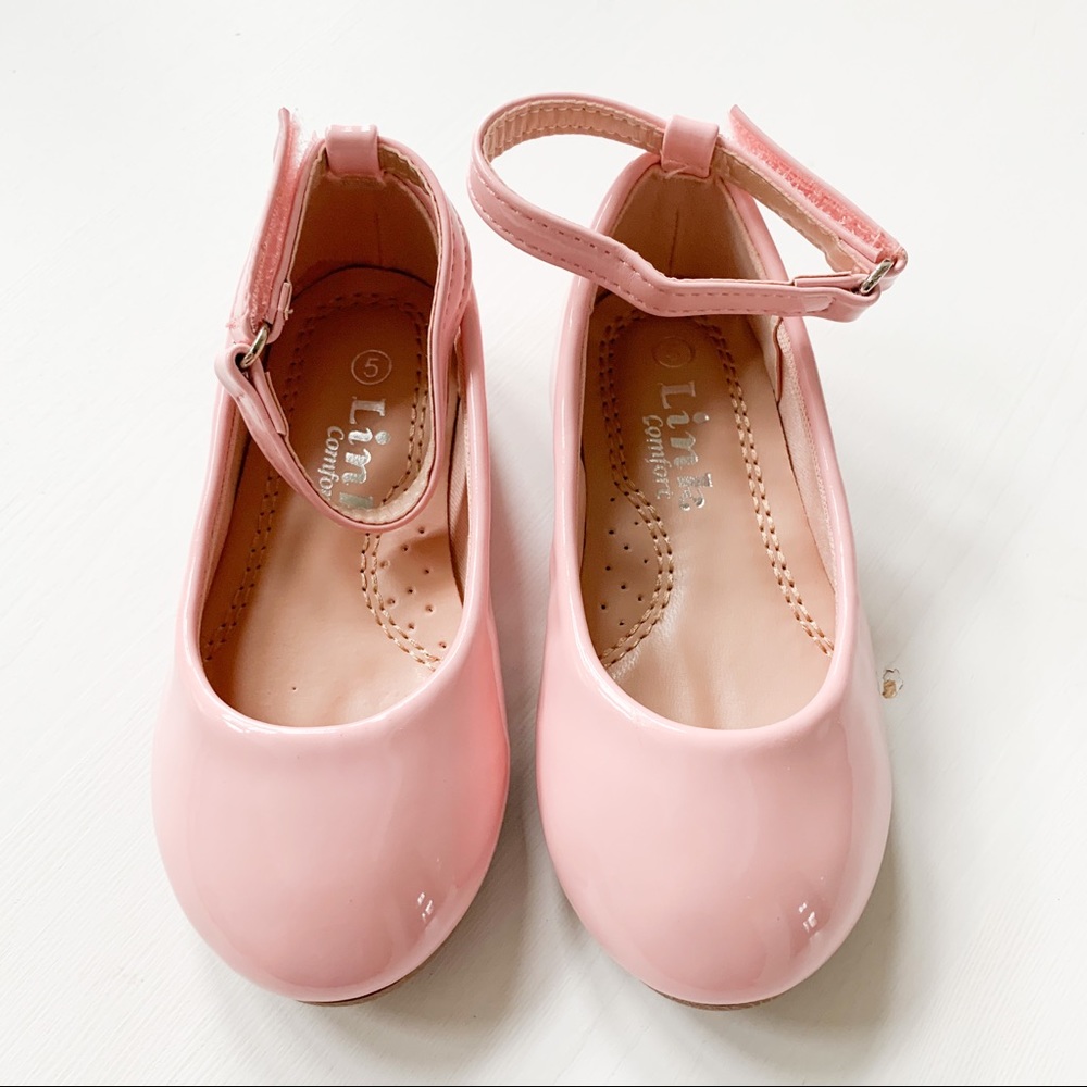 Link Pink Pat Toddler Flats - Picture 4 of 8